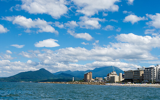 皆生温泉と大山